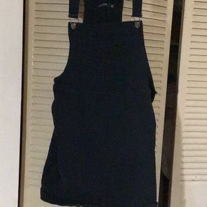 Black Overall Dress
